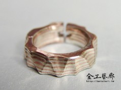 木目金❜指輪①